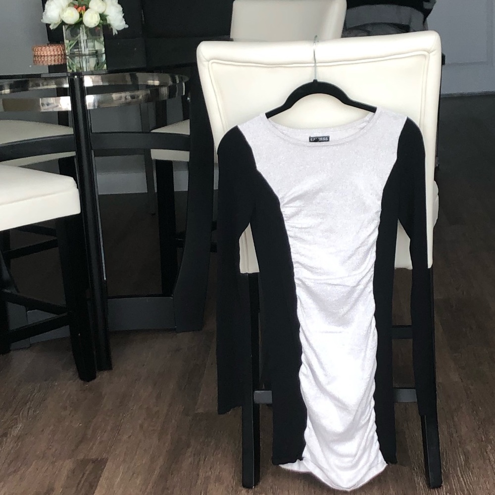 Express Long Sleeve Knit Dress